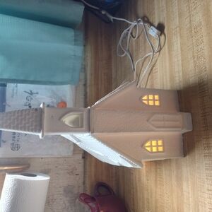 Ceramic Church Night Light